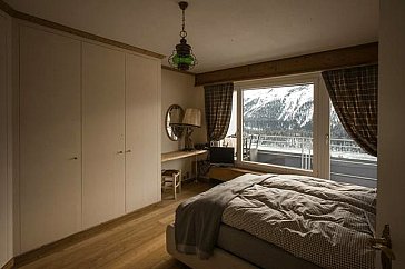 Ferienwohnung in St. Moritz - Schlafzimmer