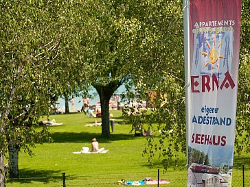 Ferienwohnung in Faak am See - Badestrand