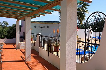 Ferienwohnung in Moncarapacho - Terrasse