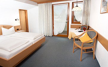 Ferienwohnung in Oberstdorf - Doppelzimmer - Gästehaus Fideliushaus