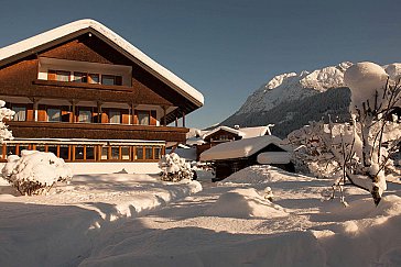 Ferienwohnung in Oberstdorf - Gästehaus Fideliushaus im Winter