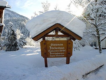 Ferienwohnung in Oberstdorf - Herzlich Willkommen im Gästehaus Fideliushaus