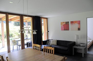 Ferienwohnung in Lenzerheide - Wohnzimmer