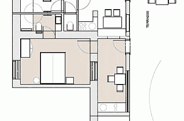 Ferienwohnung Grundrissplan 1