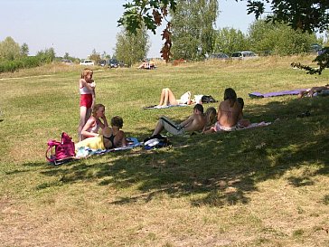 Ferienwohnung in Schmidgaden - Entspannen auf der Wiese