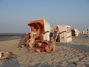 Ferienwohnung in Hooksiel - Strandleben