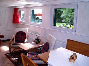 Ferienwohnung in Wernigerode-Drübeck - Bungalow I - Wohnzimmer