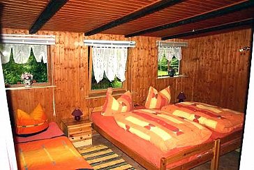 Ferienwohnung in Wernigerode-Drübeck - Bungalow I - Schlafzimmer