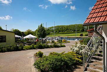 Ferienwohnung in Seedorf - Blick zum Hafen