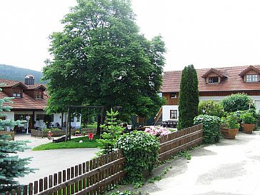 Ferienwohnung in Konzell - Ein Blick auf unseren Innenhof