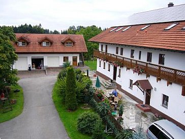 Ferienwohnung in Konzell - Unser Hof von oben