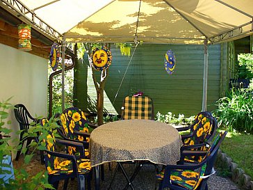 Ferienwohnung in Stein im Allgäu - Sitzplatz