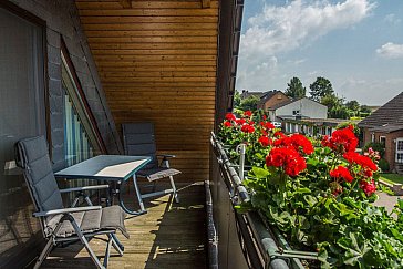 Ferienwohnung in Hagenburg - Balkon