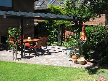 Ferienwohnung in Hagenburg - Pergola im Garten