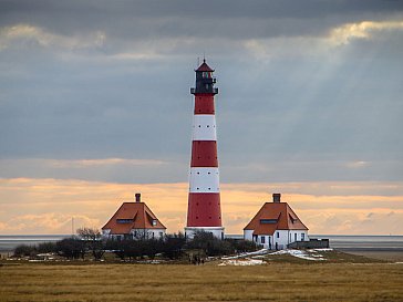 Ferienwohnung in St. Peter-Ording - Leuchtturm Westerheversand