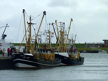 Ferienwohnung in St. Peter-Ording - Krabbenkutter am Eidersperrwerk