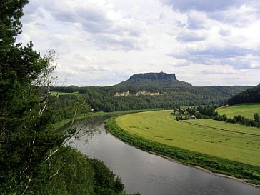 Ferienhaus in Rathmannsdorf - Elbe und Lilienstein