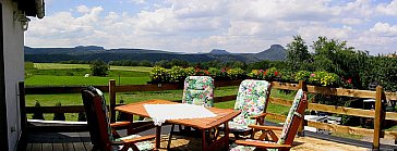 Ferienhaus in Rathmannsdorf - Terrasse