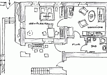 Ferienwohnung Grundrissplan 1