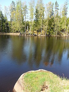 Ferienhaus in Älvsered - Idyllischer Aussenbereich