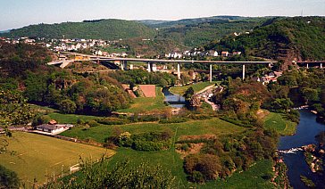 Ferienhaus in Idar-Oberstein - Der Meerhafen von den Brombacher Felsen