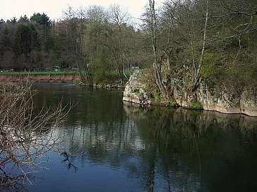 Ferienhaus in Idar-Oberstein - Die Nahe - direkt vor derm Haustür