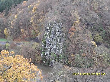 Ferienhaus in Idar-Oberstein - Die Naheloreley direkt am Radweg