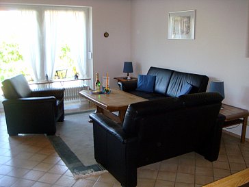 Ferienhaus in Friedrichskoog-Spitze - Sitzgarnitur im Wohnzimmer