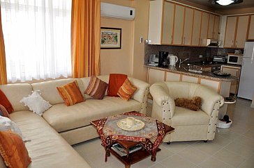 Ferienwohnung in Alanya - Wohnbereich