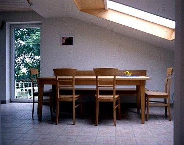 Ferienwohnung in Hofheim in Unterfranken - Die Essecke - mit Platz für bis zu 10 Personen