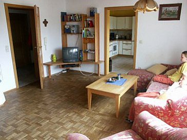 Ferienwohnung in Hofheim in Unterfranken - Das Wohnzimmer im Erdgeschoss