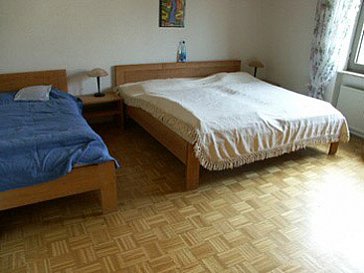 Ferienwohnung in Hofheim in Unterfranken - Das grosse Schlafzimmer