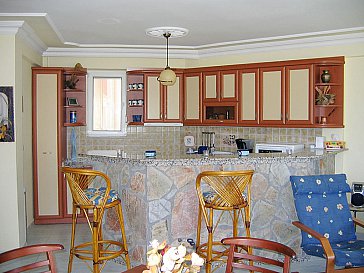 Ferienhaus in Alanya-Side-Manavgat - Küchentheke aus Granit und Naturstein