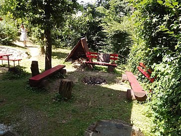 Ferienhaus in Znojmo - Lagerfeuer