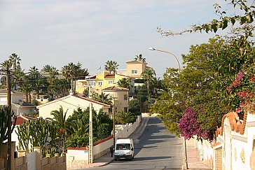 Ferienhaus in Ciudad Quesada-Rojales - Blick zur Villa