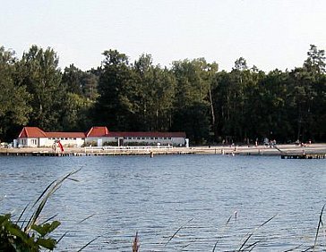 Ferienhaus in Dargun - Sandbadestrand am Klostersee