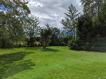 Ferienhaus in Bisingen - Terasse mit Albblick