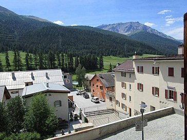 Ferienwohnung in S-chanf - Aussicht