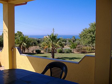 Ferienhaus in Scicli-Sampieri - Blick aufs Meer