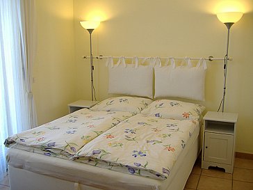 Ferienhaus in Scicli-Sampieri - Schlafzimmer zum Rosengarten