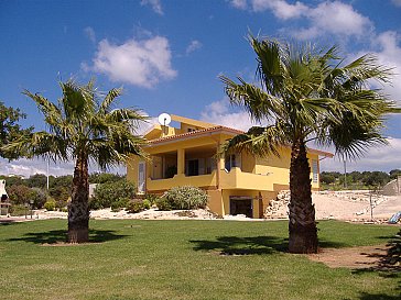 Ferienhaus in Scicli-Sampieri - Ansicht vom Garten