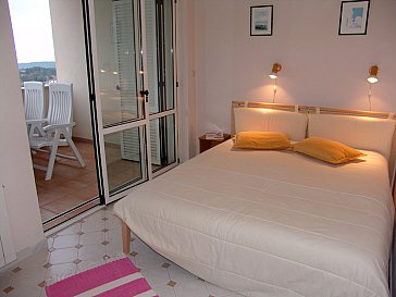 Ferienhaus in Rovinj - A3 Schlafzimmer 2 zum Balkon