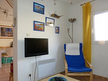 Ferienhaus in Gruissan - Wohnzimmer