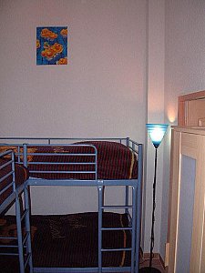 Ferienhaus in Gruissan - Schlafzimmer mit 2 Etagenbetten
