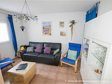 Ferienhaus in Gruissan - Wohnzimmer