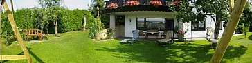 Ferienwohnung in Fuchsmühl - Gartenpanorama