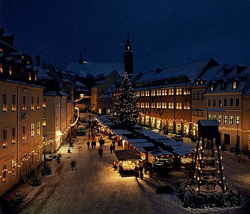 Ferienwohnung in Schneeberg - Weihnachtsmarkt