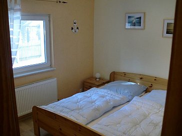 Ferienhaus in Wieck - Schlafzimmer unten