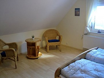 Ferienhaus in Wieck - Schlafzimmer oben