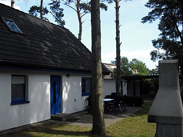 Ferienhaus in Wieck - Garten Sitzplatz